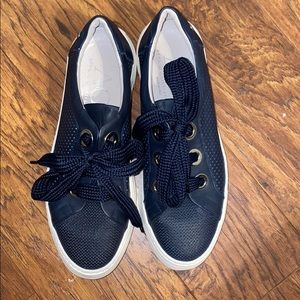 AGL perforated platform sneakers